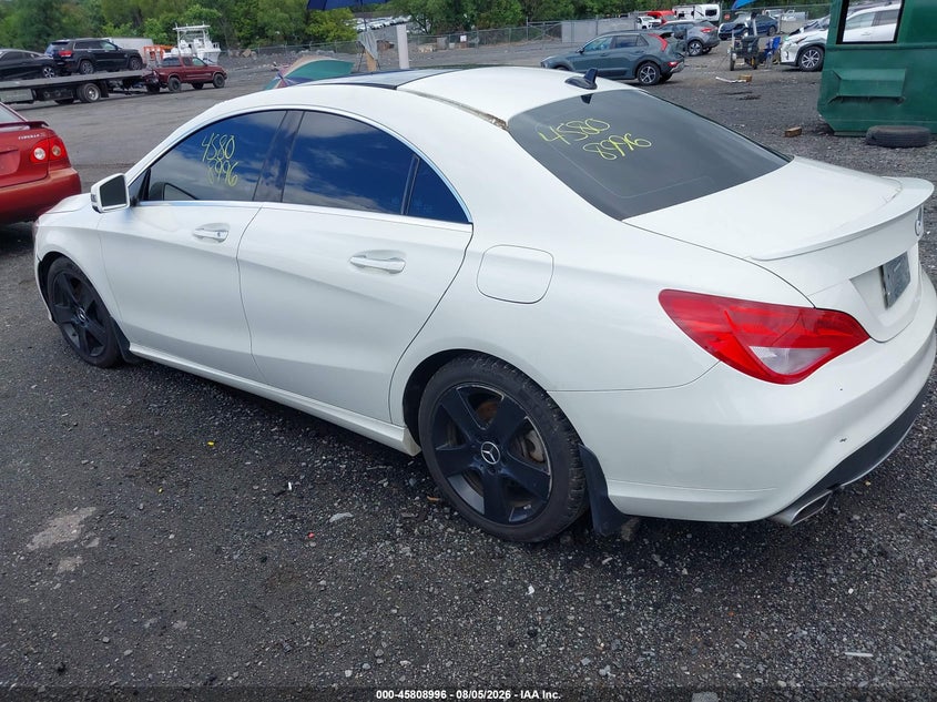 Vin: wddsj4gb7gn309004, lot: 46307842, mercedes-benz cla 250 4matic 20163