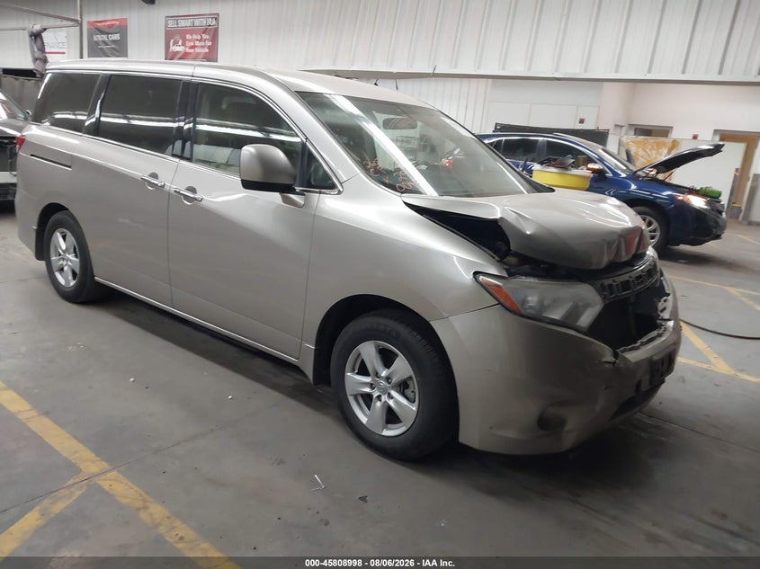 Vin: jn8ae2kp6d9060043, lot: 46307844, nissan quest sv 2013 img_1