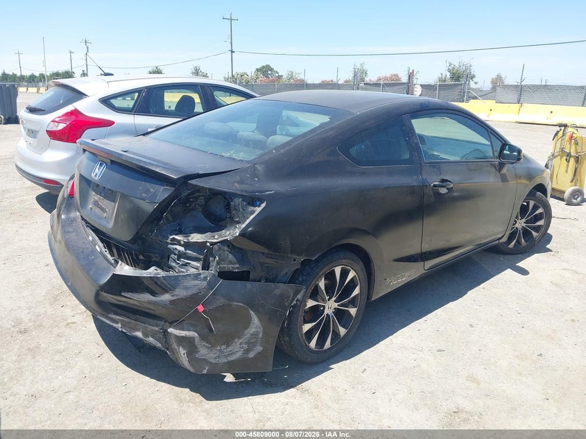 Vin: 2hgfg4a58dh702920, lot: 46307847, honda civic si 20134
