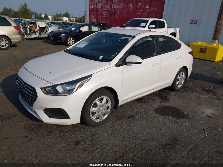 Vin: 3kpc24a39ke056150, lot: 46307865, hyundai accent se 20192