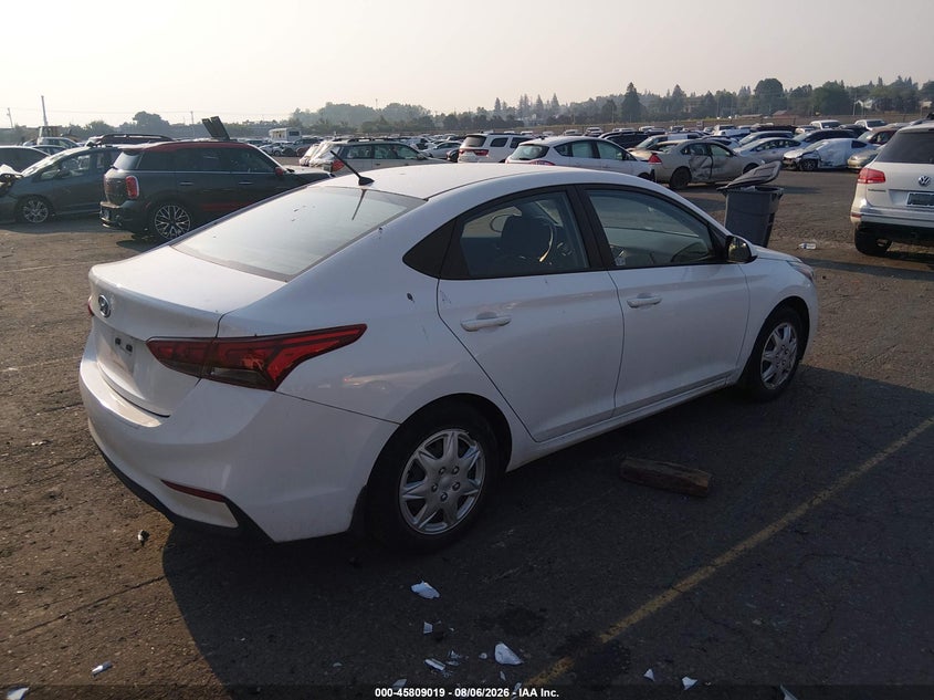 Vin: 3kpc24a39ke056150, lot: 46307865, hyundai accent se 20194