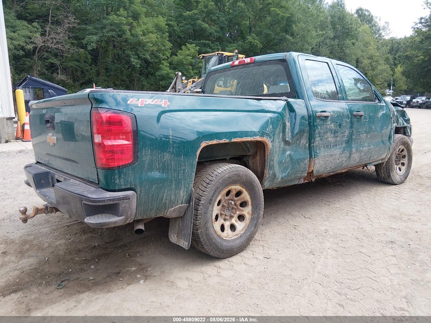 Vin: 1gcvknec6hz219861, lot: 46307868, chevrolet silverado 1500 work truck 20174