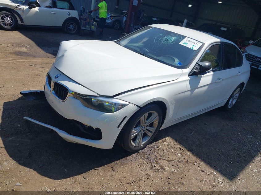 Vin: wba8e5c54hk388744, lot: 46307872, bmw 328d 20172