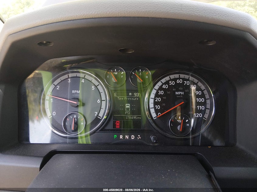 2010 DODGE RAM 1500 auction photo 7