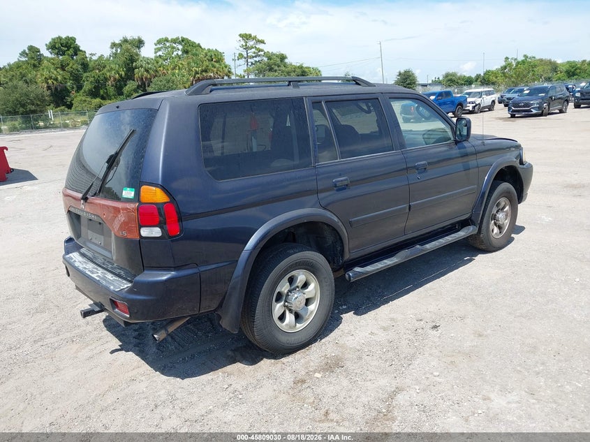 2003 MITSUBISHI MONTERO SPORT auction photo 4