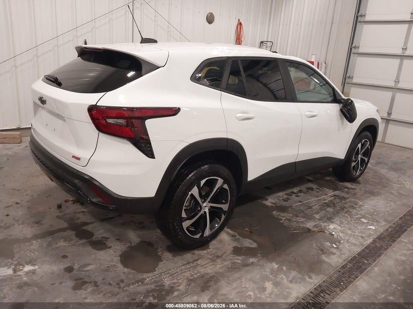 Vin: kl77lgep6tc122740, lot: 46307908, chevrolet trax fwd 1rs 20264