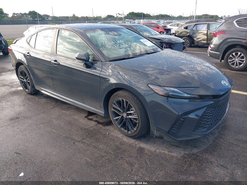 Vin: 4t1daack2su563723, lot: 46307919, toyota camry se 2025 img_1
