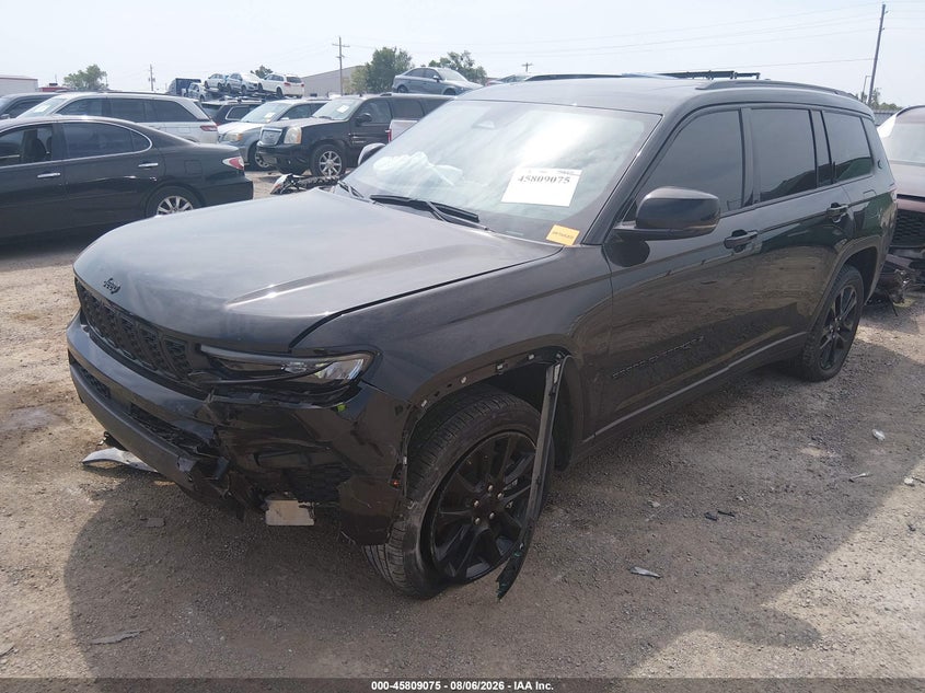 Vin: 1c4rjkag6s8712349, lot: 46307920, jeep grand cherokee l altitude x 4x4 20252