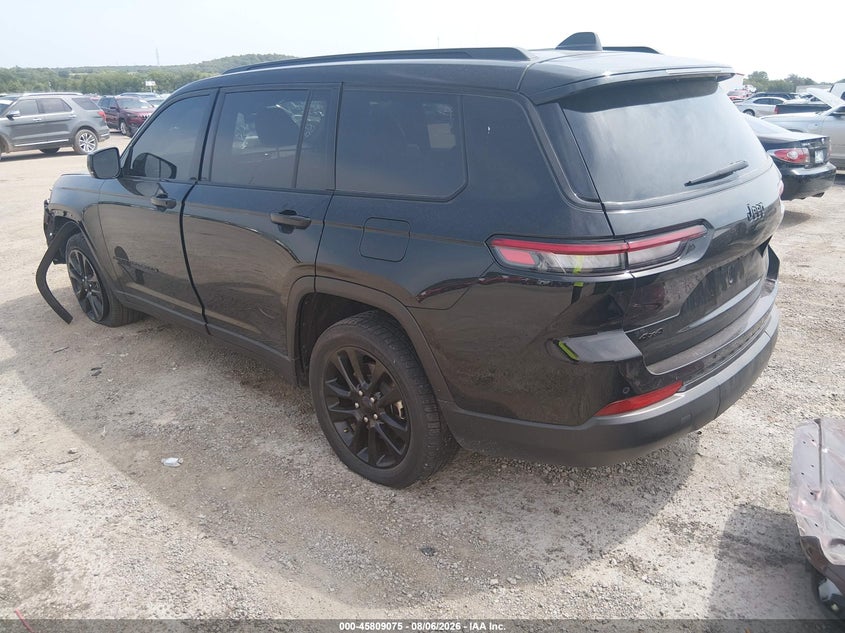 Vin: 1c4rjkag6s8712349, lot: 46307920, jeep grand cherokee l altitude x 4x4 20253