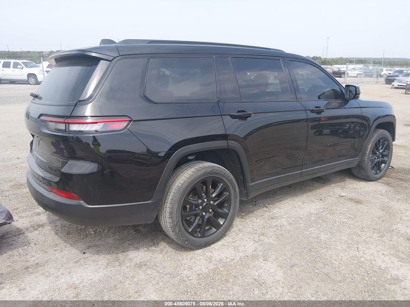 Vin: 1c4rjkag6s8712349, lot: 46307920, jeep grand cherokee l altitude x 4x4 20254