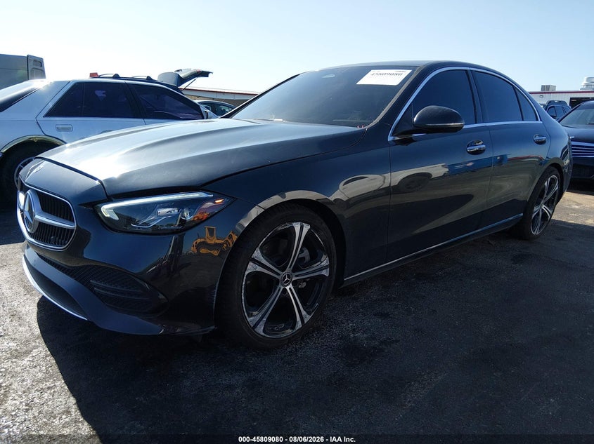 Vin: w1kaf4gb2nr047265, lot: 46307926, mercedes-benz c 300 sedan 20222