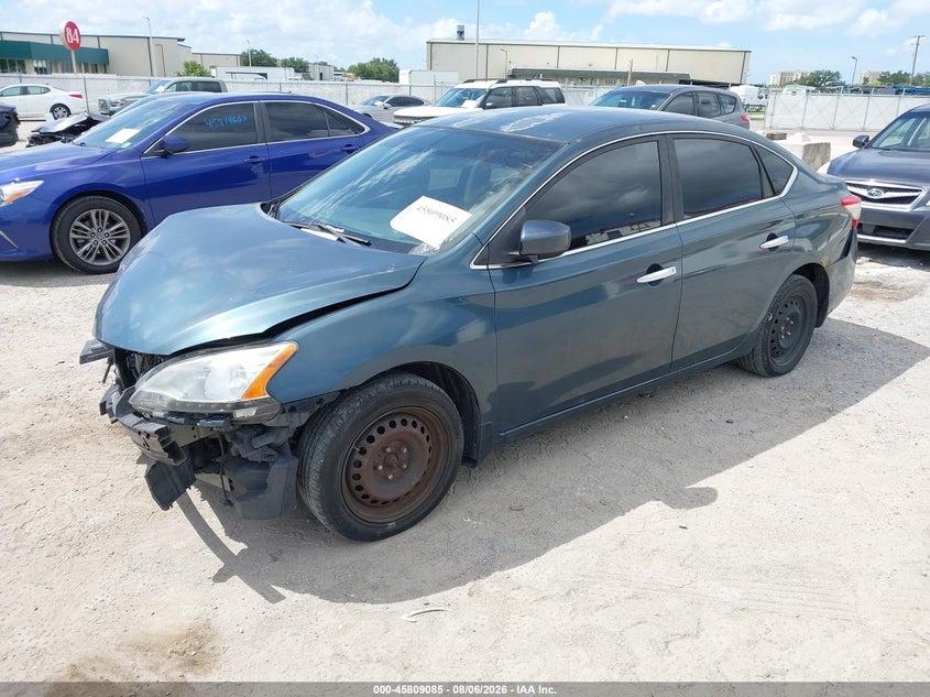 Vin: 3n1ab7apxey215288, lot: 46307932, nissan sentra fe+ s/fe+ sv/s/sl/sr/sv 20142