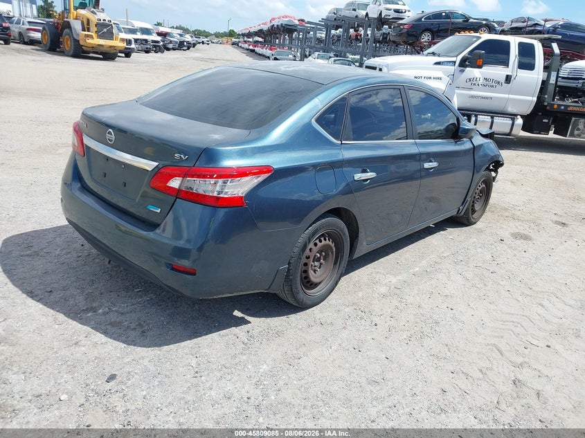 Vin: 3n1ab7apxey215288, lot: 46307932, nissan sentra fe+ s/fe+ sv/s/sl/sr/sv 20144