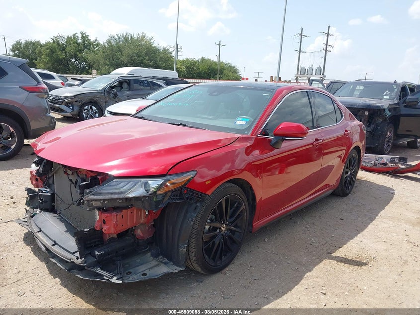 Vin: 4t1k61ak1mu405484, lot: 46307933, toyota camry xse 20212