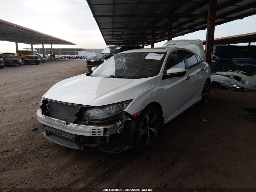 Vin: 19xfc1f99ge030693, lot: 46307938, honda civic touring 20162
