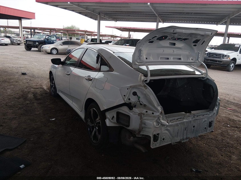 Vin: 19xfc1f99ge030693, lot: 46307938, honda civic touring 20163