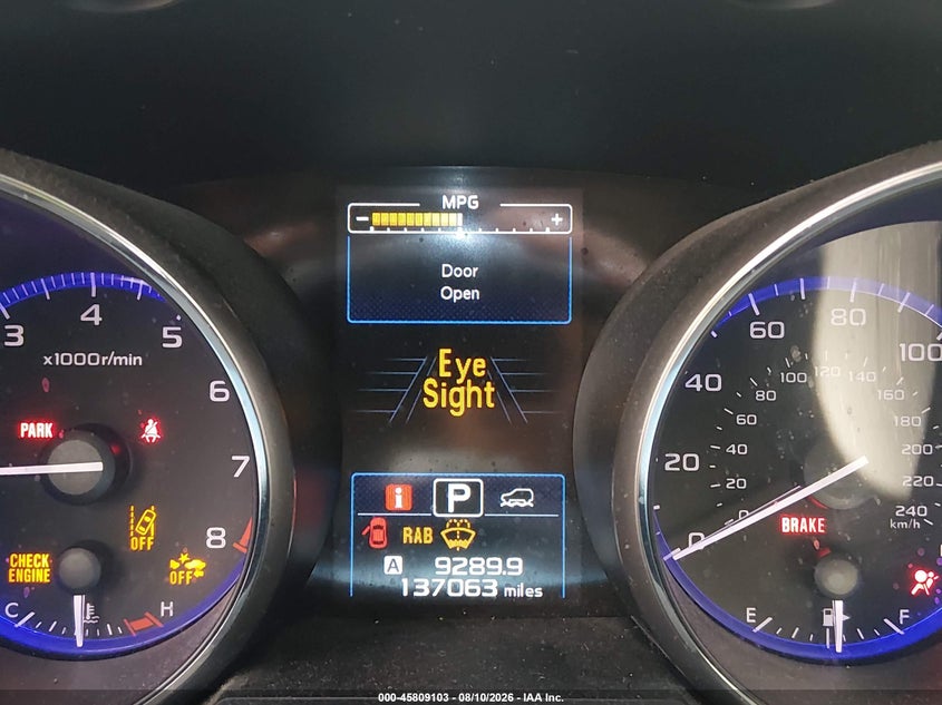 2018 SUBARU OUTBACK SPORT UTILITY VEHICLE 2.5L H-4 DOHC, VVT, 175HP