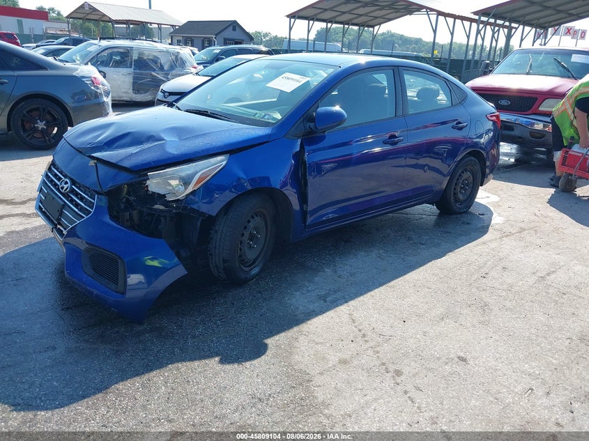 Vin: 3kpc24a38ke063798, lot: 46307950, hyundai accent se 20192