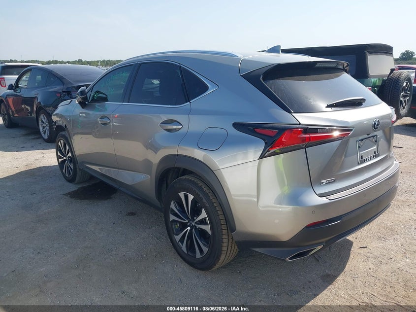 Vin: jtjsardz6l2226794, lot: 46307962, lexus nx 300 f sport 20203