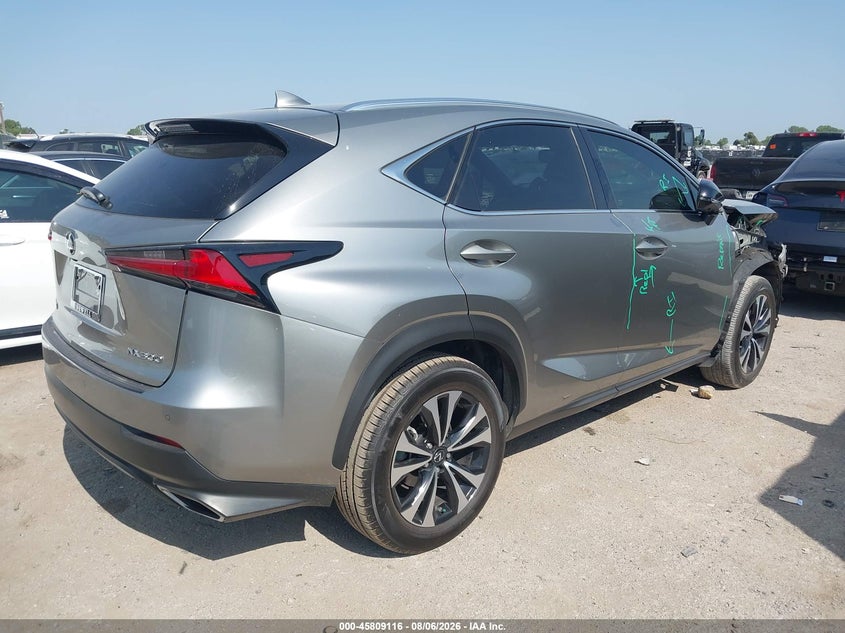 Vin: jtjsardz6l2226794, lot: 46307962, lexus nx 300 f sport 20204