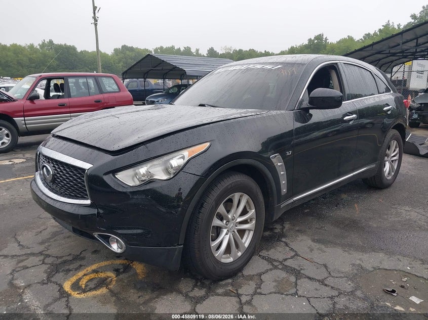 Vin: jn8cs1mu1hm141307, lot: 46307965, infiniti qx70 20172