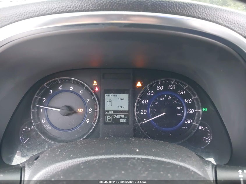 2017 INFINITI QX70 auction photo 7