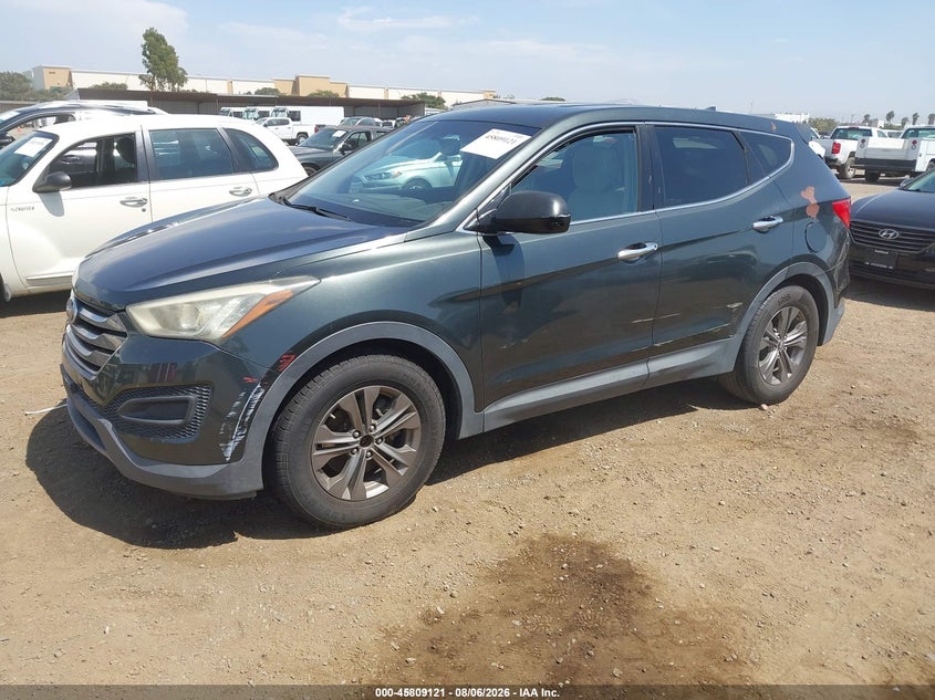 Vin: 5xyzt3lb5dg106537, lot: 46307967, hyundai santa fe sport 20132