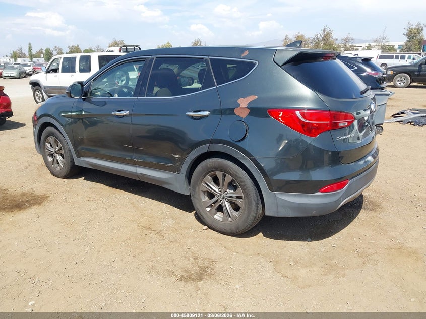 Vin: 5xyzt3lb5dg106537, lot: 46307967, hyundai santa fe sport 20133