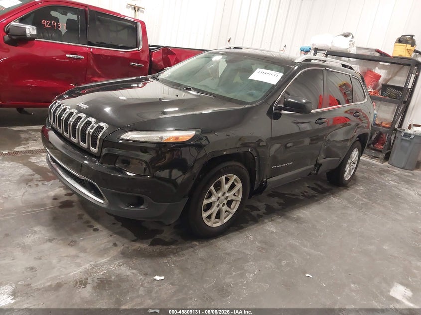 2014 Jeep Cherokee, Left & Right Side, IAAI, VIN 1C4PJLCS7EW103091 — photo 2