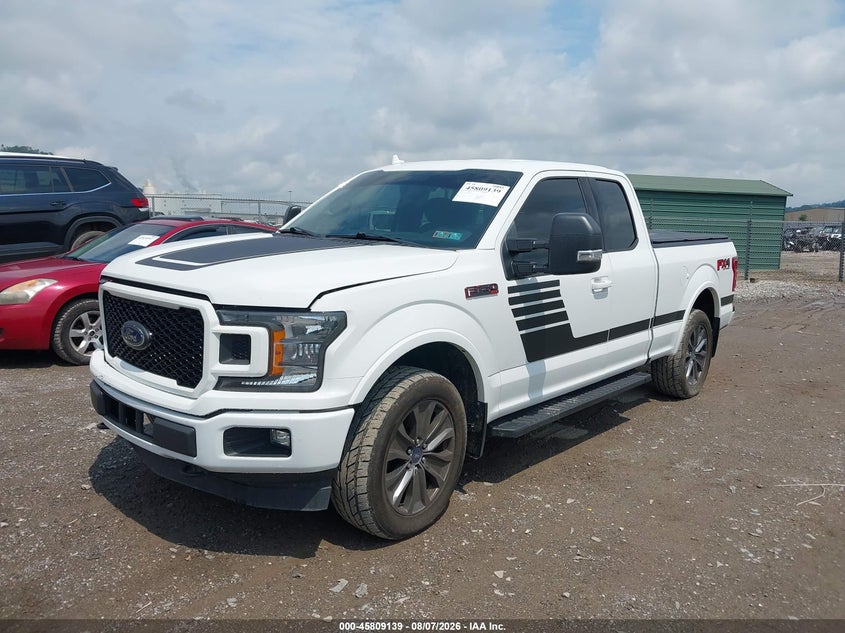 Vin: 1ftfx1e53jfc57412, lot: 46307985, ford f-150 xlt 20182