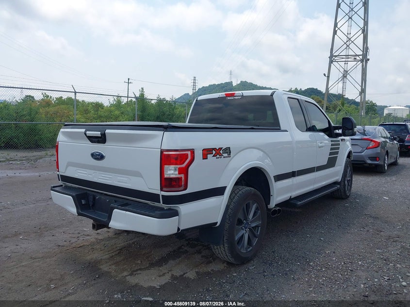 Vin: 1ftfx1e53jfc57412, lot: 46307985, ford f-150 xlt 20184