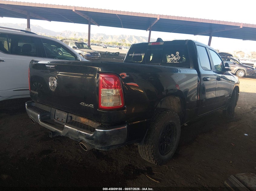 Vin: 1c6srfbtxln253673, lot: 46308001, ram 1500 big horn  4x4 6'4 box 20204