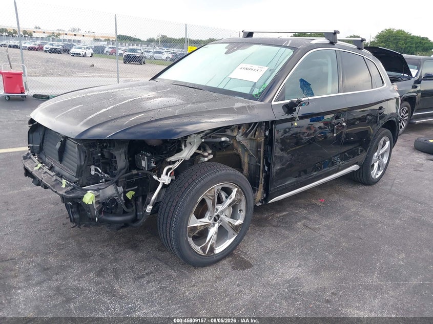 Vin: wa1eaafy7p2197313, lot: 46308003, audi q5 premium plus 45 tfsi s line quattro 20232
