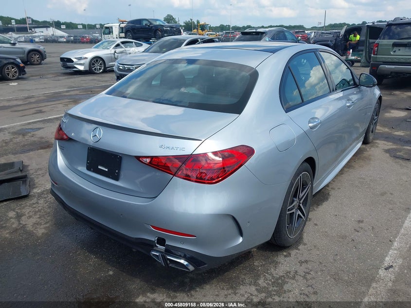 Vin: w1kaf4hb5sr244232, lot: 46308004, mercedes-benz c 300 20254