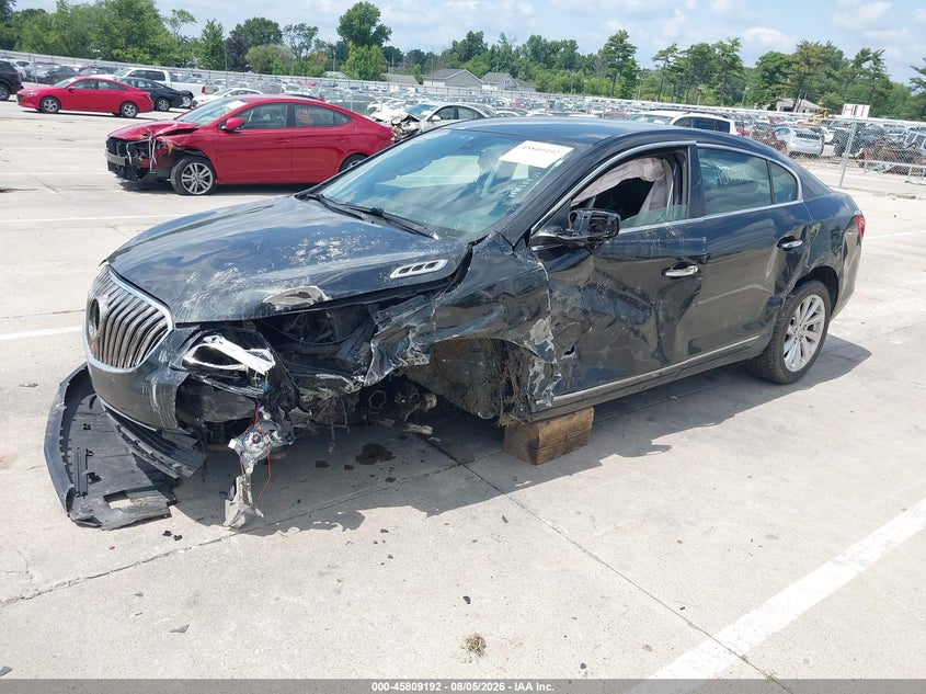 Vin: 1g4gb5g31ef200892, lot: 46308037, buick lacrosse leather group 20142