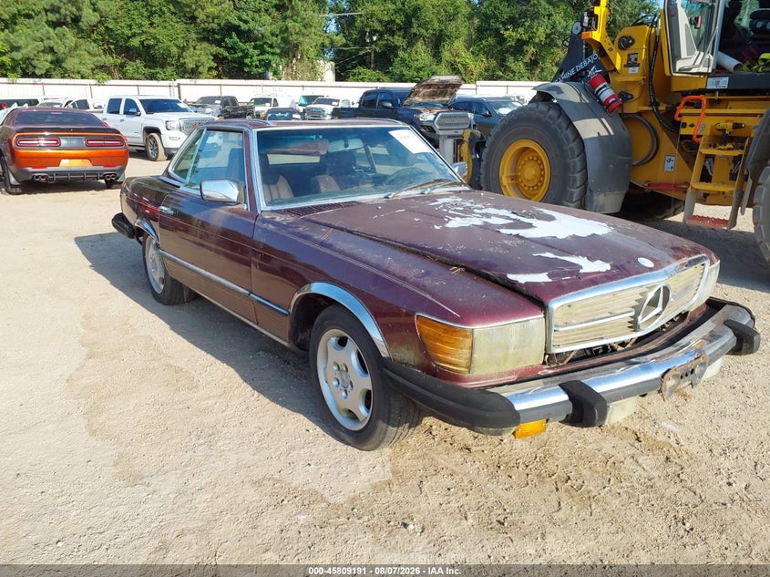 1985 MERCEDES-BENZ 380 auction photo 1