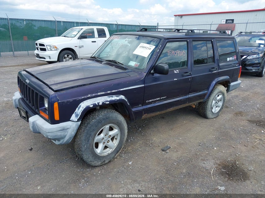 1999 Jeep Cherokee, Звичайний знос, IAAI, VIN 1J4FF68S5XL593357 — фото 2