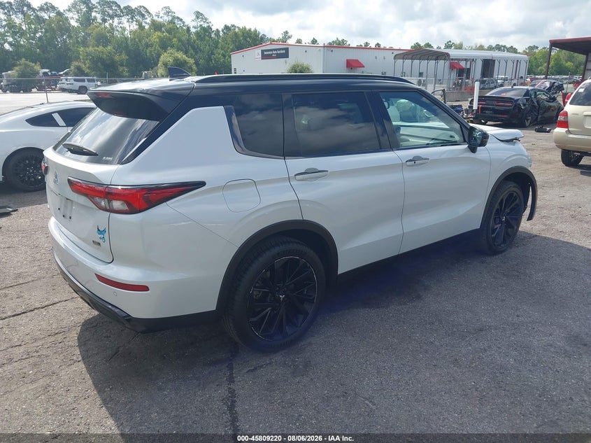 Vin: ja4j4wa81rz071341, lot: 46308066, mitsubishi outlander sel black edition s-awc 20244
