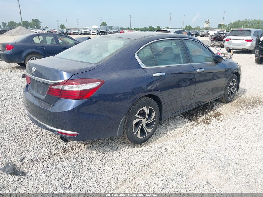 Vin: 1hgcr2f35ga198516, lot: 46308075, honda accord lx 20164