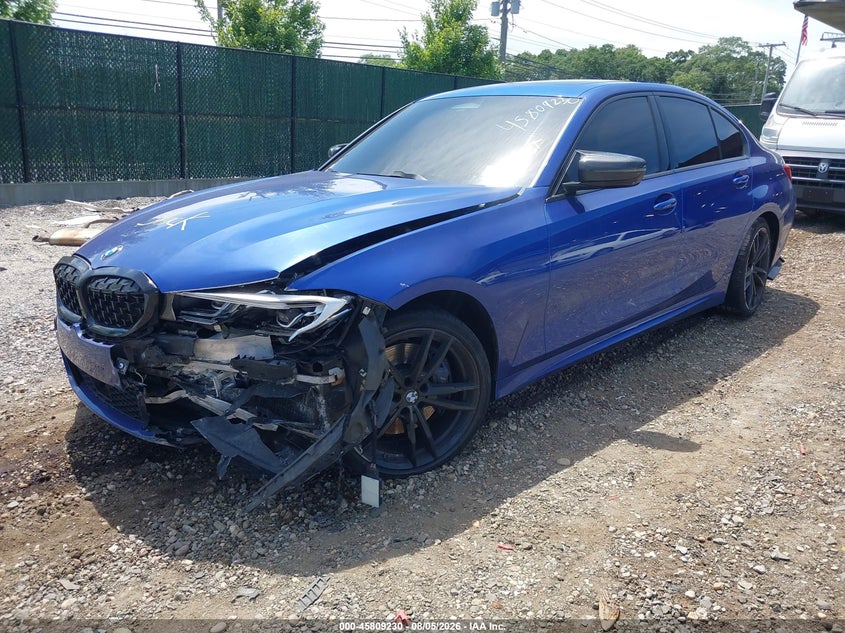 Vin: wba5u9c01lfh85740, lot: 46308076, bmw m340i m340i xdrive 20202