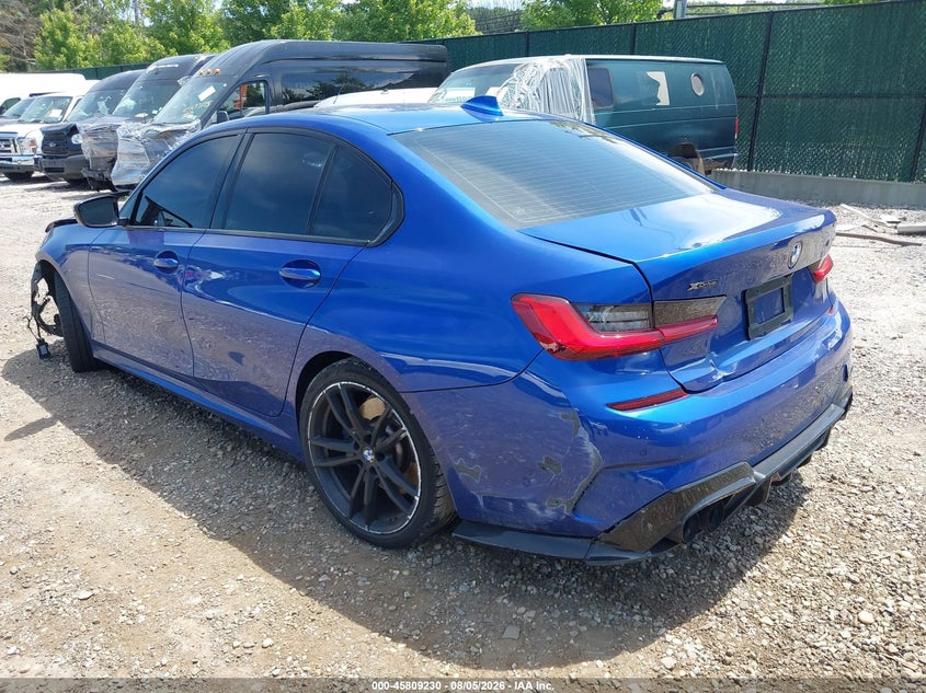 Vin: wba5u9c01lfh85740, lot: 46308076, bmw m340i m340i xdrive 20203