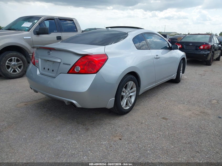 2013 NISSAN ALTIMA COUPE 2.5L I-4 DOHC, VVT, 175HP