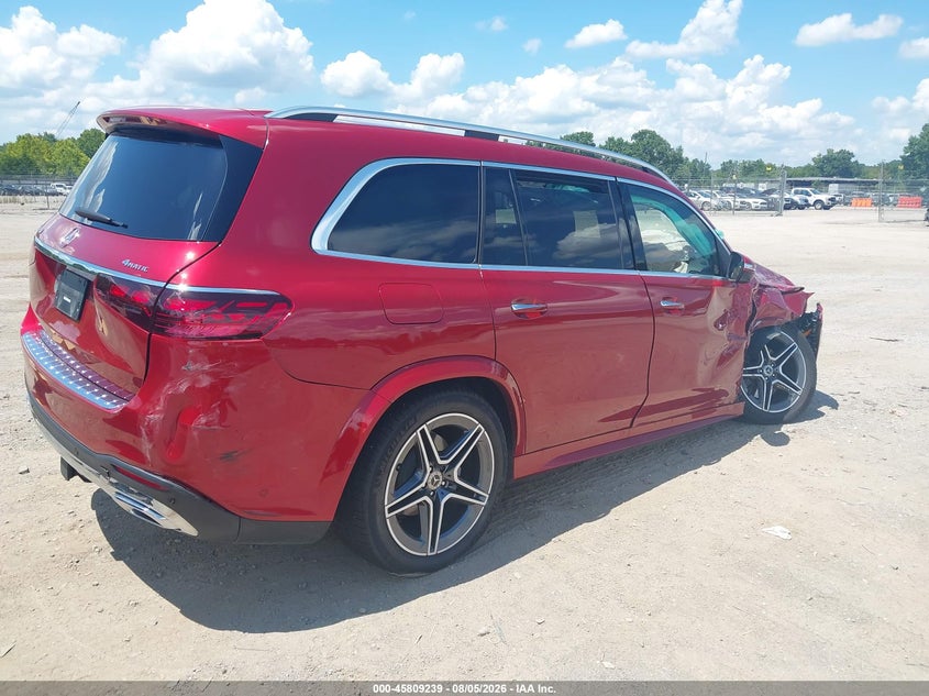 Vin: 4jgff5ke5sb300019, lot: 46308085, mercedes-benz gls 450 4matic 20254