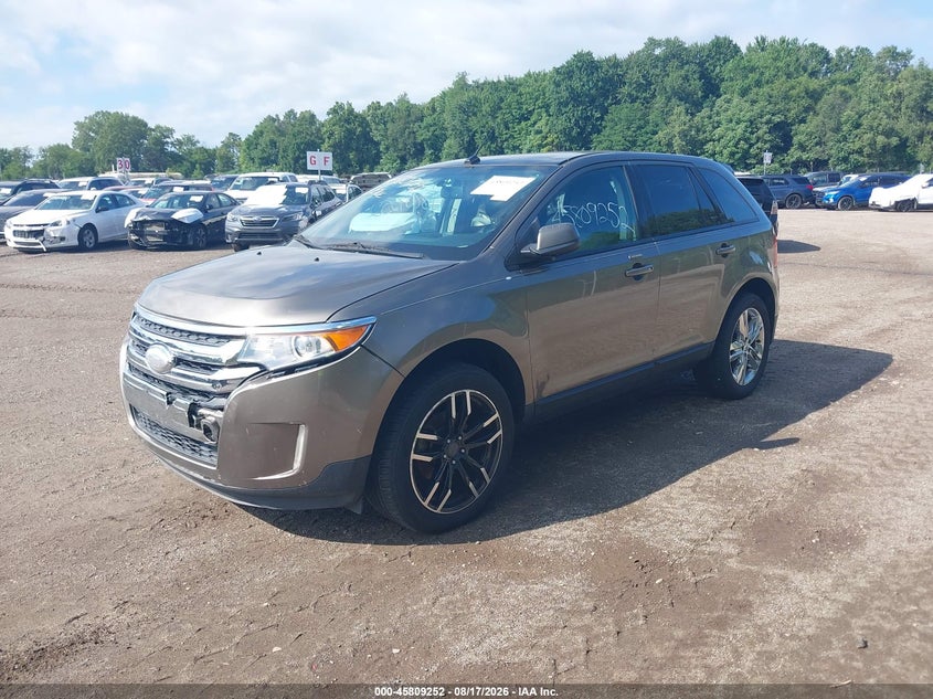 Vin: 2fmdk3jcxdbe10388, lot: 46308098, ford edge sel 20132