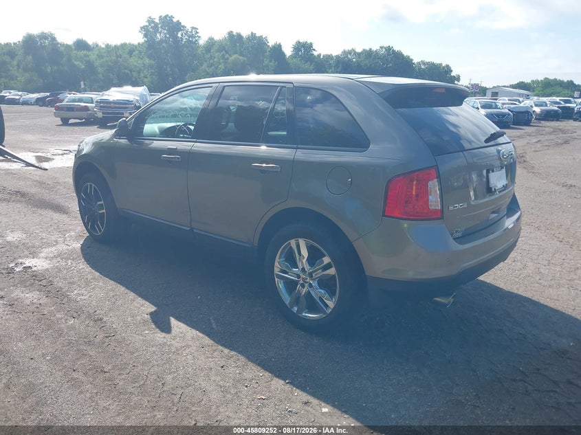 Vin: 2fmdk3jcxdbe10388, lot: 46308098, ford edge sel 20133