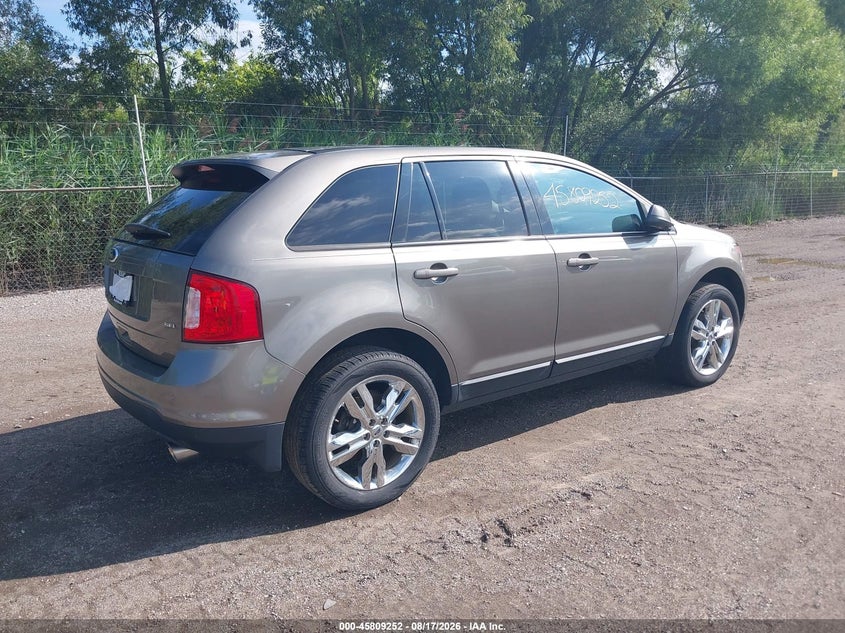 Vin: 2fmdk3jcxdbe10388, lot: 46308098, ford edge sel 20134