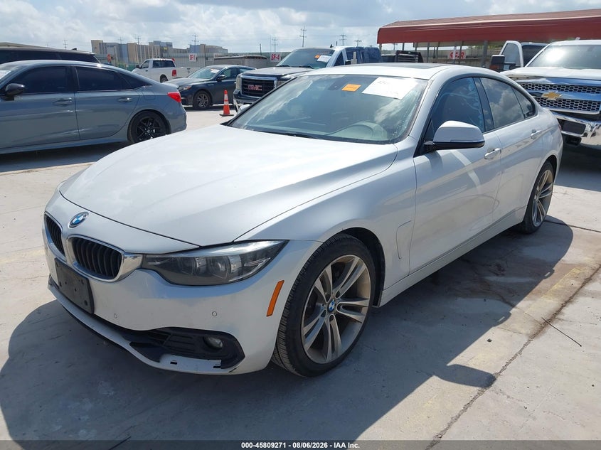Vin: wba4j1c59jbg80580, lot: 46308117, bmw 430i gran coupe 20182