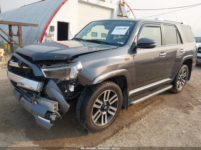 Vin: jtebu5jr3j5583414, lot: 46308126, toyota 4runner limited 20182