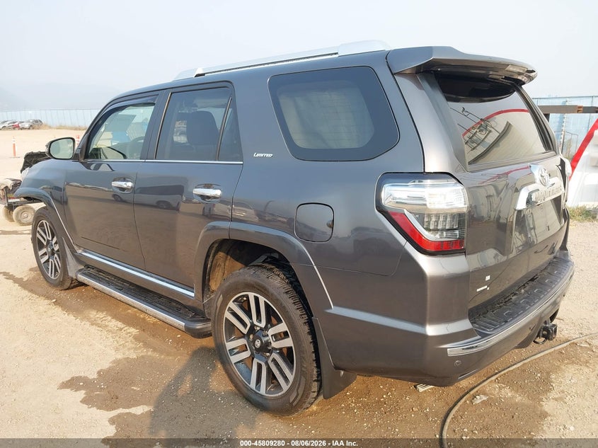 Vin: jtebu5jr3j5583414, lot: 46308126, toyota 4runner limited 20183