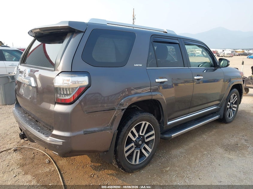 Vin: jtebu5jr3j5583414, lot: 46308126, toyota 4runner limited 20184